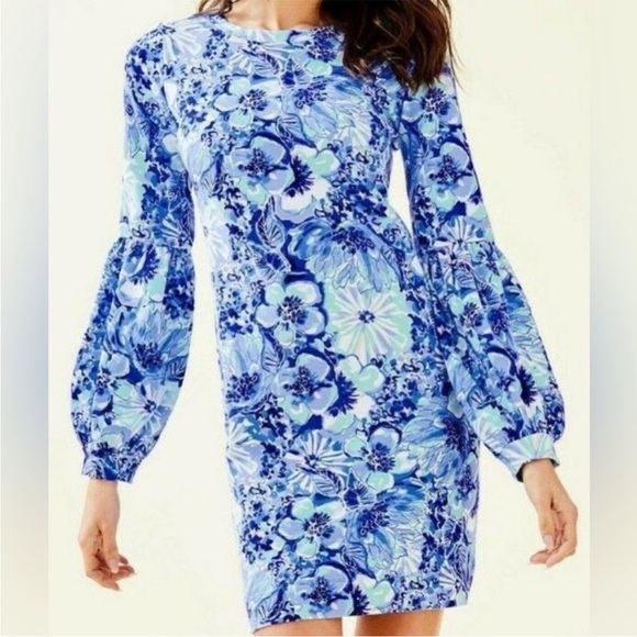 Lilly Pulitzer Dresses & Skirts - NWT - Lilly Pulitzer Bartlett Dress Coastal Blue Size XS